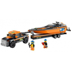 Lego 60085 4x4 with Powerboat