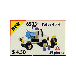 Lego 6533 Police 4 X 4